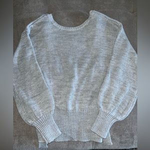 Women’s Open Back Sweater Size Small